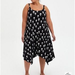 Torrid Midi Jersey Trapeze Dress